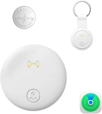 アップル スマートタグ Air Tag - iOSデバイス用「Find」対応（超薄型・軽量・バッテリー交換可能・日本製）