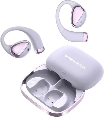 Monster AC520 Open Ear Headphones - Purple