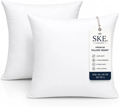 Premium Pillow Inserts 50x50 cm Pack of 2