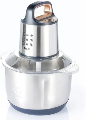 RAF Electric Food Processor 5L Stainless Steel 500W