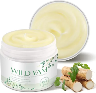 Wild Yam Cream - Perimenopause & Menopause Relief