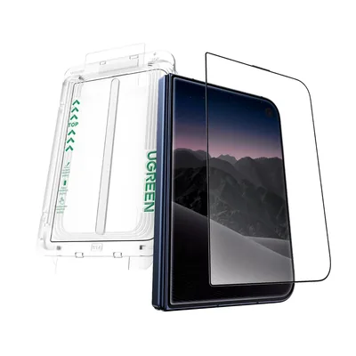 Protector de Pantalla UGREEN Duo para iPhone | Cristal HD Clear con Instalación Sin Polvo
