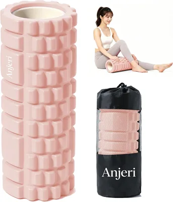 アンジェリ 筋膜リリースローラー、ヨガストラップ、ヨガポール、締め付けローラー、トレーニング、ストレッチング用具