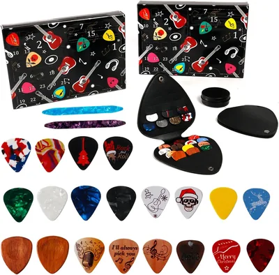Uhodeyt Guitar Picks Advent Calendar 24 Days Best Deal