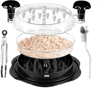 Meat Shredder Bowl Set with Accessoires