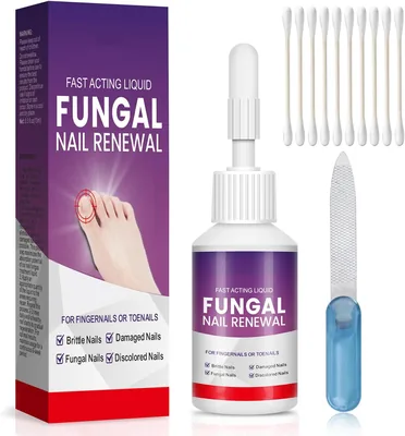 Polychie des ongles Mycosis - Traitement rapide 15 ml, vernis antifongique, réparation des ongles endommagés