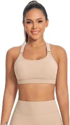 Women's High Impact Sport Bra for Yoga & Running