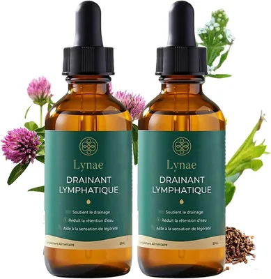 Draineur lymphatique corporel complet - Mélanges herbaux naturels sans gluten