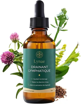 Drainage lymphatique complet du corps, mélange herbal naturel sans gluten pour femmes