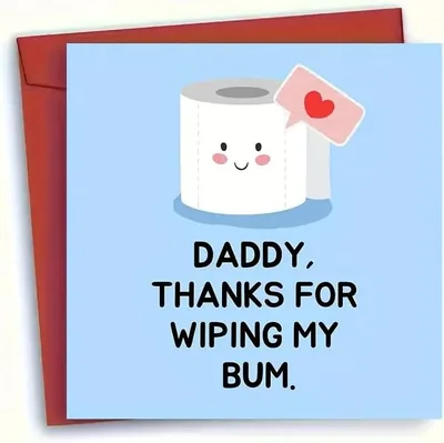Syiono Funny Dad Greeting Card - Best Deal