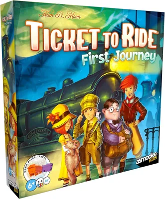 Ticket to Ride First Journey Board Game