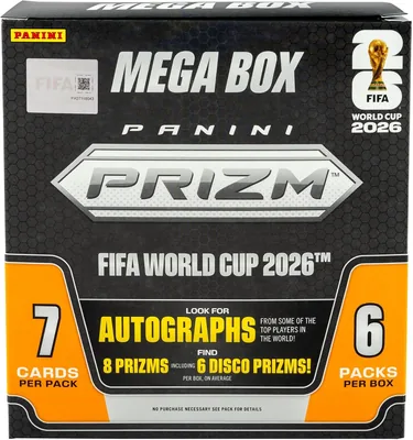 Panini Prizm FIFA World Cup 2026 - Caja Mega de Cartas Coleccionables