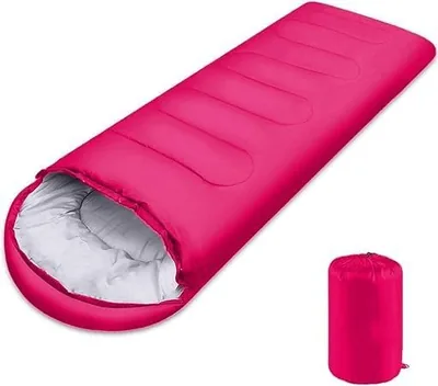 Lightweight 3 Season Sleep Bag, Microfiber Filled 5-20°C