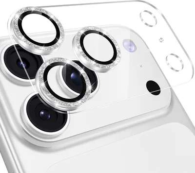 BUQIUSA カメラフィルム iPhone 18 Pro用 スパークル透明 | iPhone 18 Proカメラカバー 超高透過