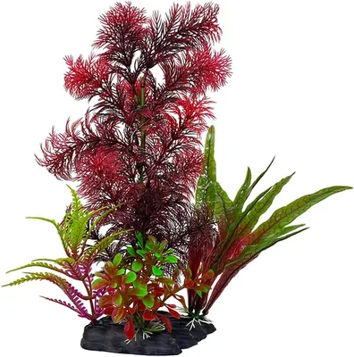 人工水草、プラスチック植物、アクアリウム用品、長さ | アクアリウムの装飾、カメの水生に適合