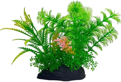 人工水生植物 プラスチック 水槽用アクアリウム アクセサリー 長さ5.9