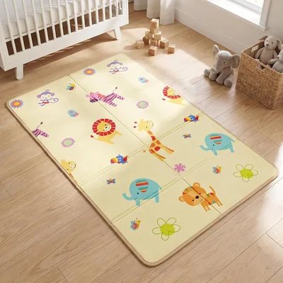Foldable Reversible Baby Play Mat Animial Best Deal