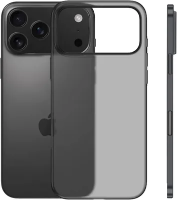 حالة رونغوس للهاتف iPhone 18 Pro، تصميم شفاف مات رفيع | شحن لاسلكي، حماية الكاميرا