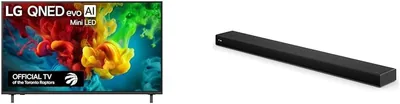 LG 55" QNED82 Mini LED 4K Smart TV + Sound Suite H7