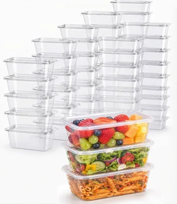 750ml Food Containers 100 Pack