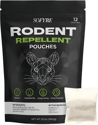 Sofyre Rodent Repellent Pouches - 12 Packs Best Deal