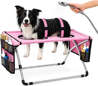 Dog Grooming Hammock with Eight Holes - Best Deal