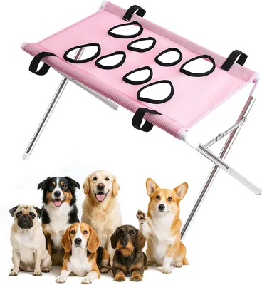Dog Grooming Hammock with Eight Holes - Best Deal