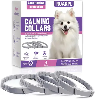 Calming Collar for Dogs 4 Pack - Best Deal