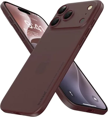 Carcasa Rígida Ultrafina Memumi para iPhone 18 Pro MAX, 0.3 mm de Grosor