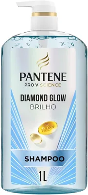 Pantene Pro-V Shampoo Diamond Glow Brilho e Hidratação 1 L