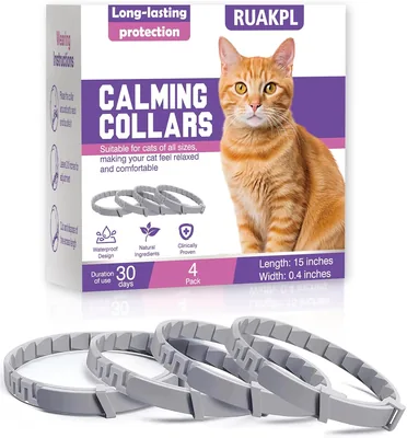 Calming Collar for Cats 4 Pack - Best Deal