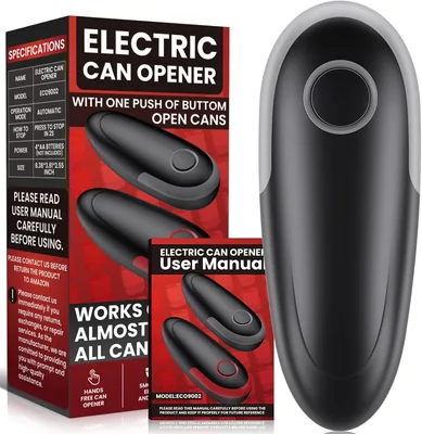 Hands Free Can Opener - Smooth Edge Design