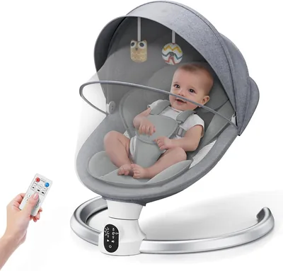 Baby Swing from Birth with App & Remote Control Best Deal
