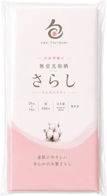 ツツミ 自然布、100%コットン、非蛍光、29cm（11.4インチ） | オールサイズ
