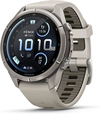 Garmin Fenix 9 Pro 43mm Titanium Watch