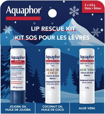 Aquaphor Lip Holiday Gift Set - 3 Piece