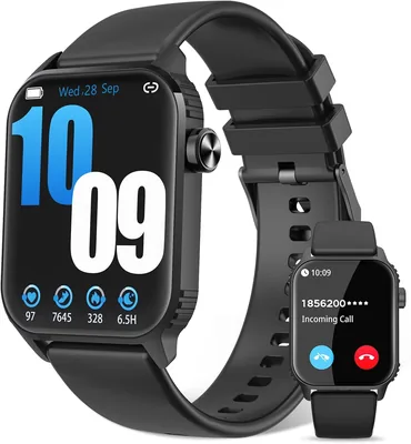 DIVOAZBVO Smart Watch Men's Sports Watch HD Touchscreen