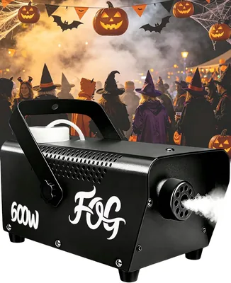 600W Fog Machine with Remote - Halloween Party Smoke Effect