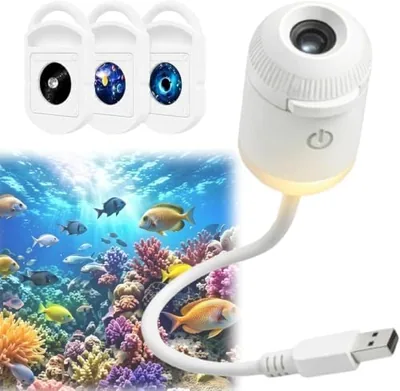 HD Smart Dynamic 5D Holographic Galaxy Projector Night Light Best Deal