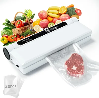 Compact Vacuum Sealer - 75Kpa Food Sealer