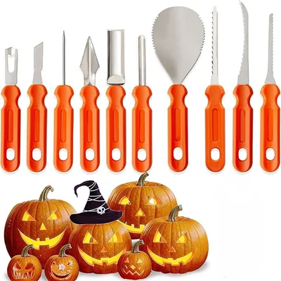 Pumpkin Carving Kit - Stainless Steel Tools