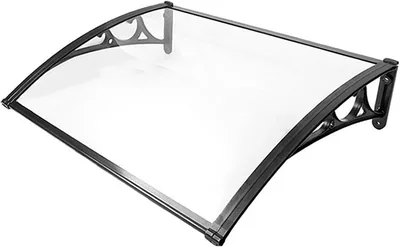 Aluminum Canopy Door Cover 60x180cm with Bracket