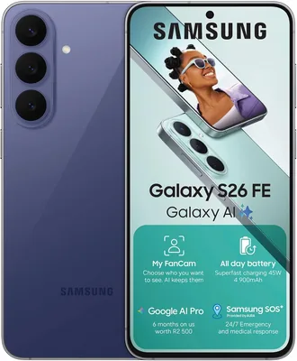 Samsung Galaxy S26 FE 5G Blueberry Smartphone