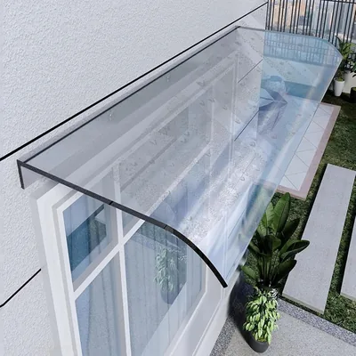 Outdoor Rain Shelter Canopy 50x80cm Polycarte Weatherproof Cover Best Deal