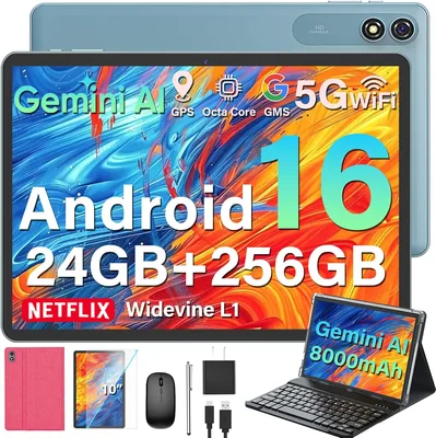 YLEEBG 16inch Android Tablet Pink Best Deal