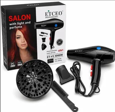 Professional 5000W Hair Dryer 4-in-1 Diffuser