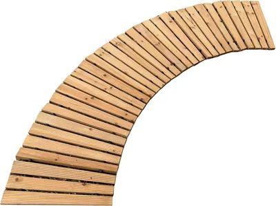 Curved Wooden Roll Out Garden Track Walk Way - Best Deal
