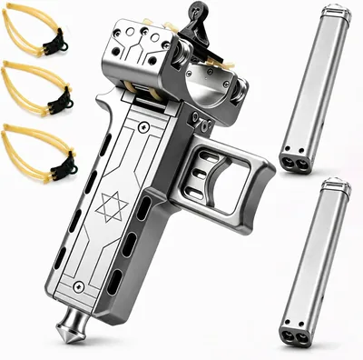 Auto Loading Slingshot with Magazine, Aluminum Alloy for Adults Best Deal