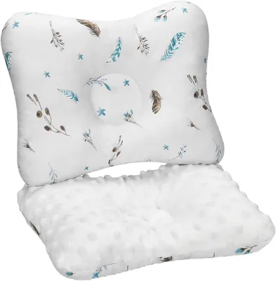 Baby Pillow Flat Head Support Pillow Cute U Shape Textured Pillows Best Deal
