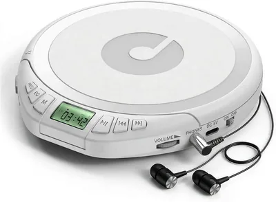 Hotmuscd Portable CD Player with Earphones